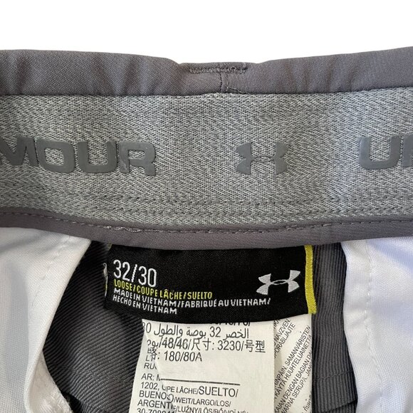 Under Armour Hybrid Pants Men's Size 32x30 Gray Loose Fit Golf Casual - Picture 3 of 5